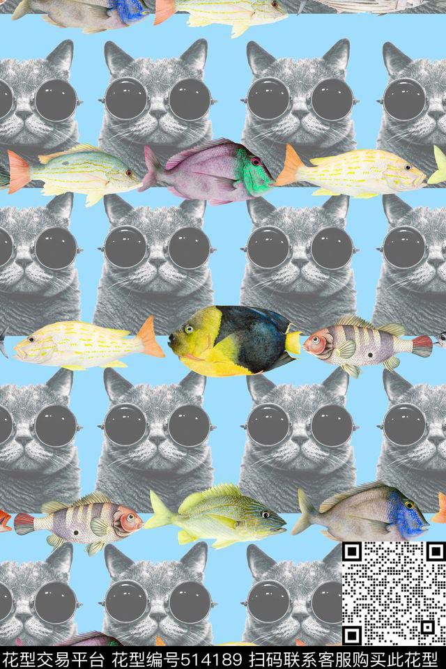 创意服装面料创意图案设计冬季服装数码印花华亿平台下载（图片编号: 514189） - 瓦栏（Walan）