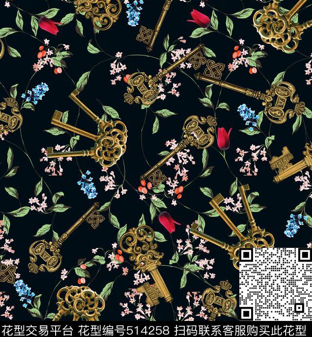 最新时尚潮流女装家纺杜嘉班纳数码印花华亿平台下载（图片编号: 514258） - 瓦栏（Walan）