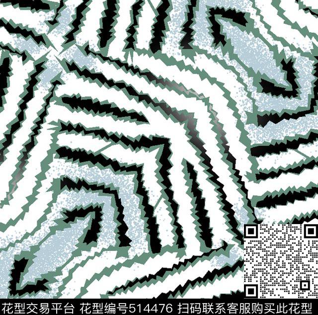 几何字母格子传统印花华亿平台下载（图片编号: 514476） - 瓦栏（Walan）