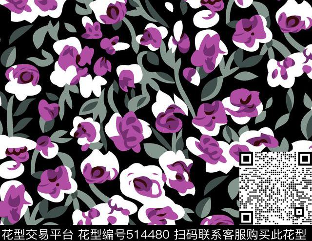 几何字母格子传统印花华亿平台下载（图片编号: 514480） - 瓦栏（Walan）