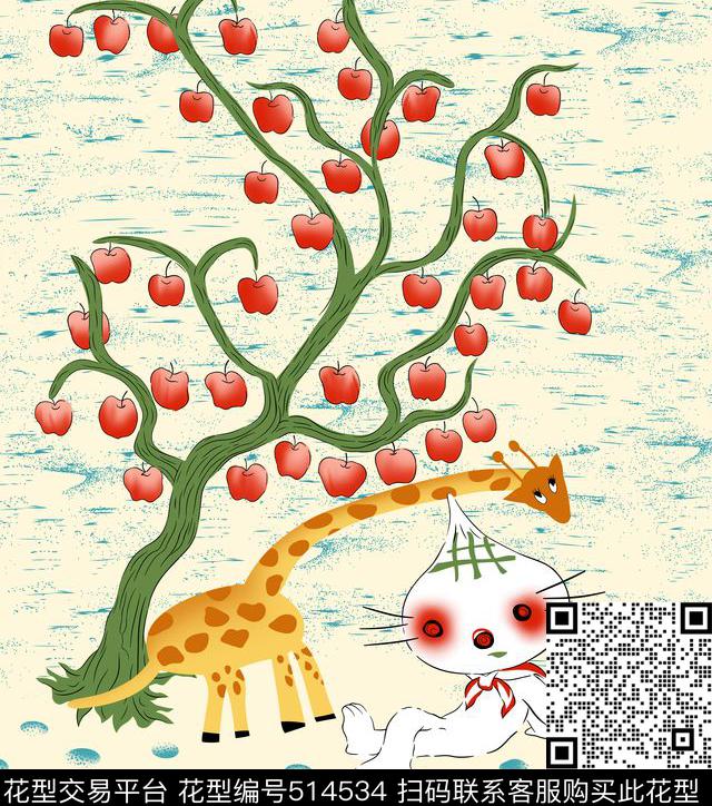 几何字母格子传统印花华亿平台下载（图片编号: 514534） - 瓦栏（Walan）