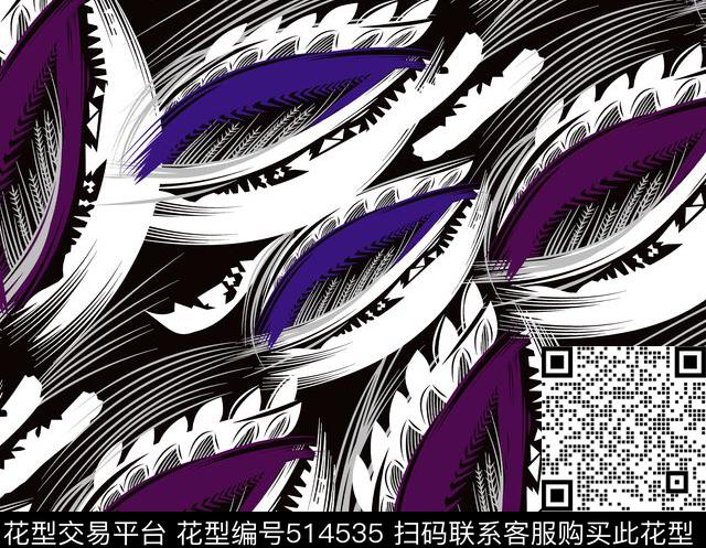 几何字母格子传统印花华亿平台下载（图片编号: 514535） - 瓦栏（Walan）