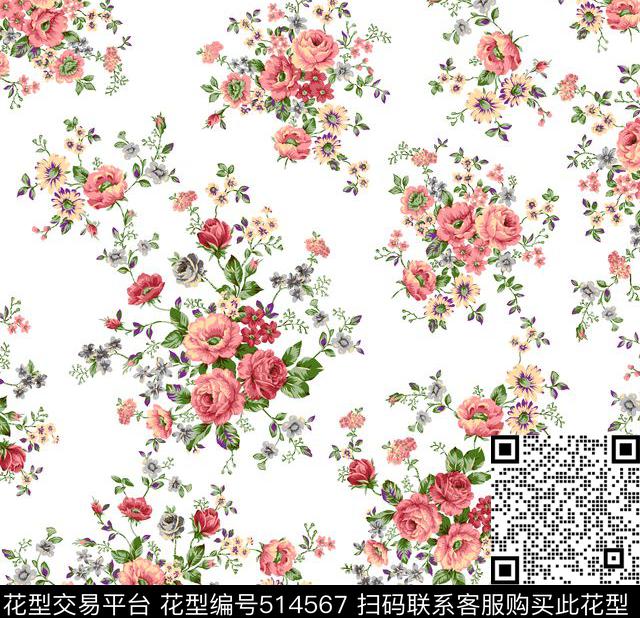 几何字母格子传统印花华亿平台下载（图片编号: 514567） - 瓦栏（Walan）