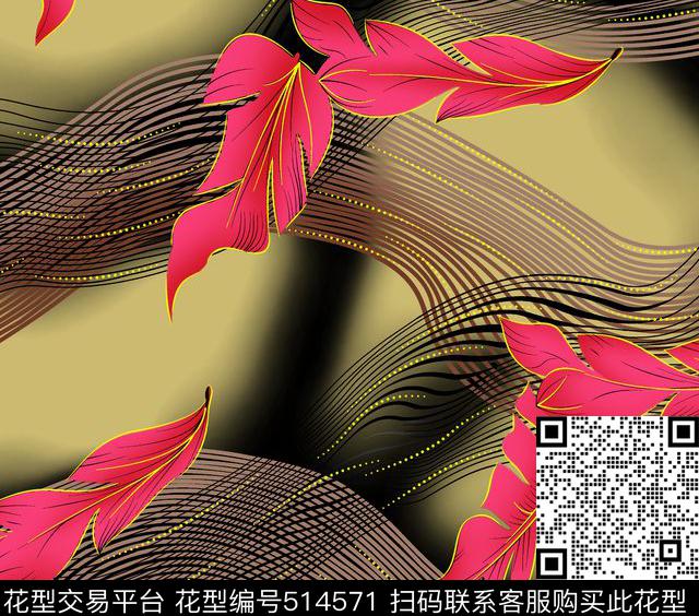 几何字母格子传统印花华亿平台下载（图片编号: 514571） - 瓦栏（Walan）