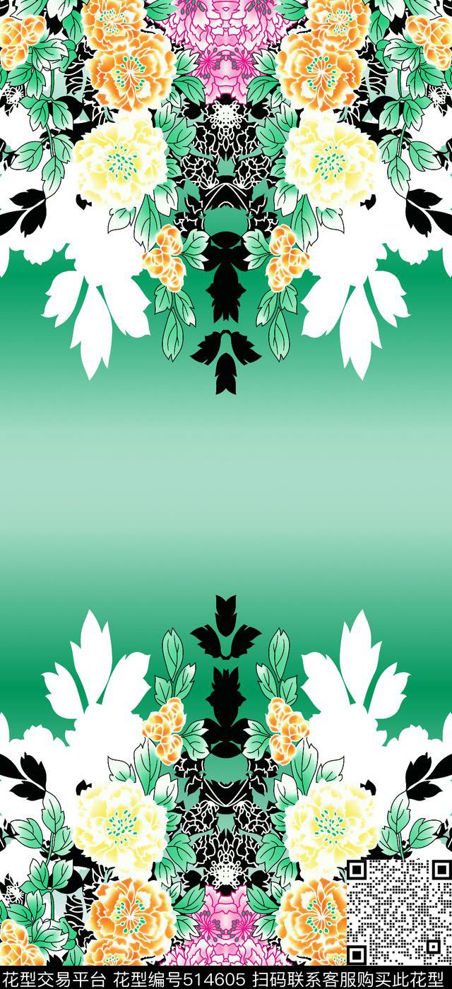 休闲清新分色数码印花华亿平台下载（图片编号: 514605） - 瓦栏（Walan）