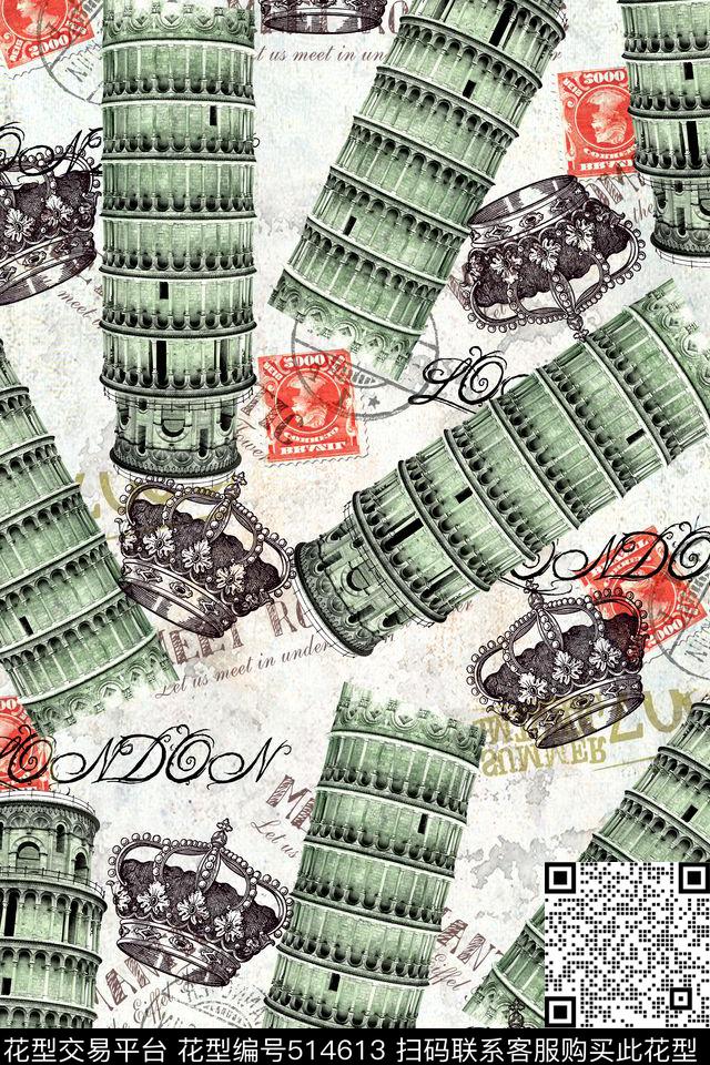 流行时尚斜塔裙子数码印花华亿平台下载（图片编号: 514613） - 瓦栏（Walan）