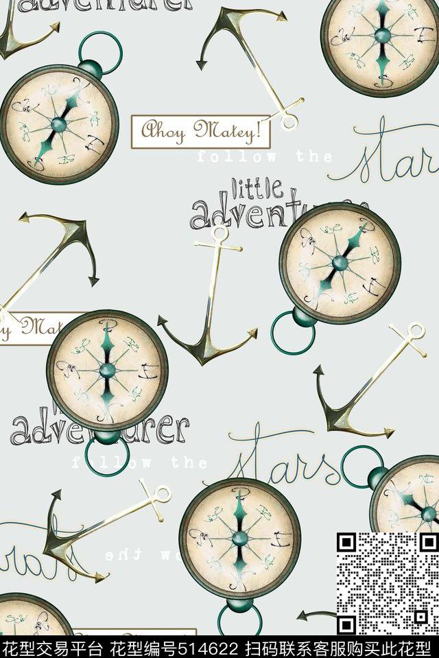 时尚简约男女符号衬衫数码印花华亿平台下载（图片编号: 514622） - 瓦栏（Walan）