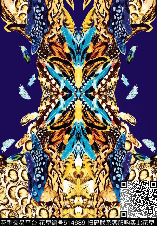 原创定位优雅数码印花华亿平台下载（图片编号: 514689） - 瓦栏（Walan）