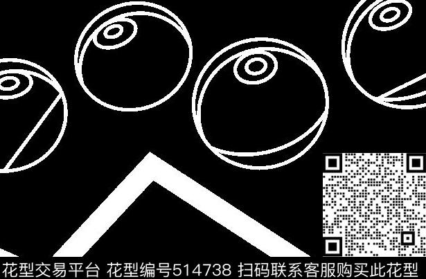 男装衬衫几何圆圈曲折线传统印花华亿平台下载（图片编号: 514738） - 瓦栏（Walan）