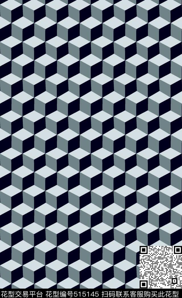 几何女装优雅传统印花华亿平台下载（图片编号: 515145） - 瓦栏（Walan）