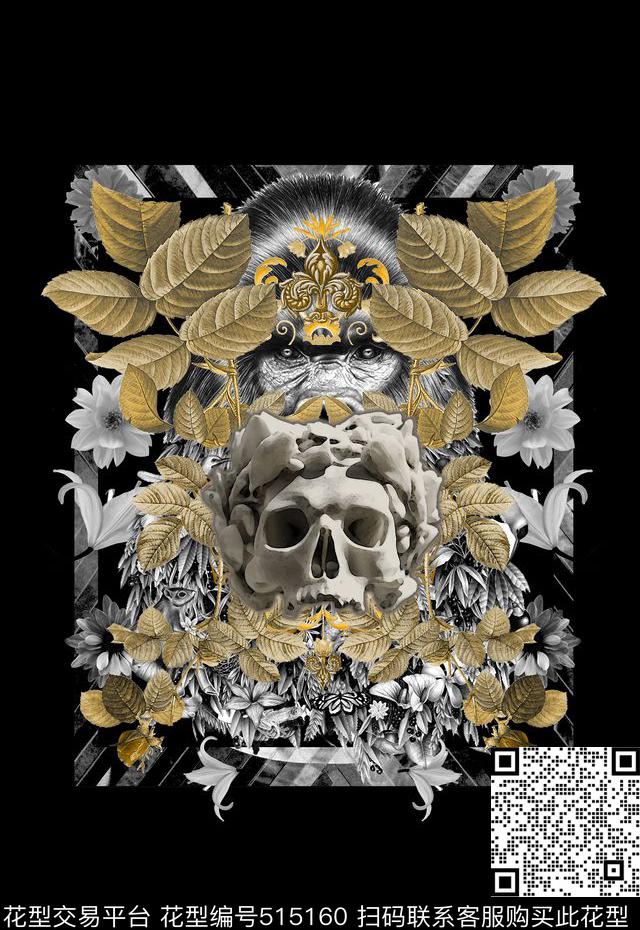 T恤卫衣数码印花潮流前卫个性男装数码印花华亿平台下载（图片编号: 515160） - 瓦栏（Walan）