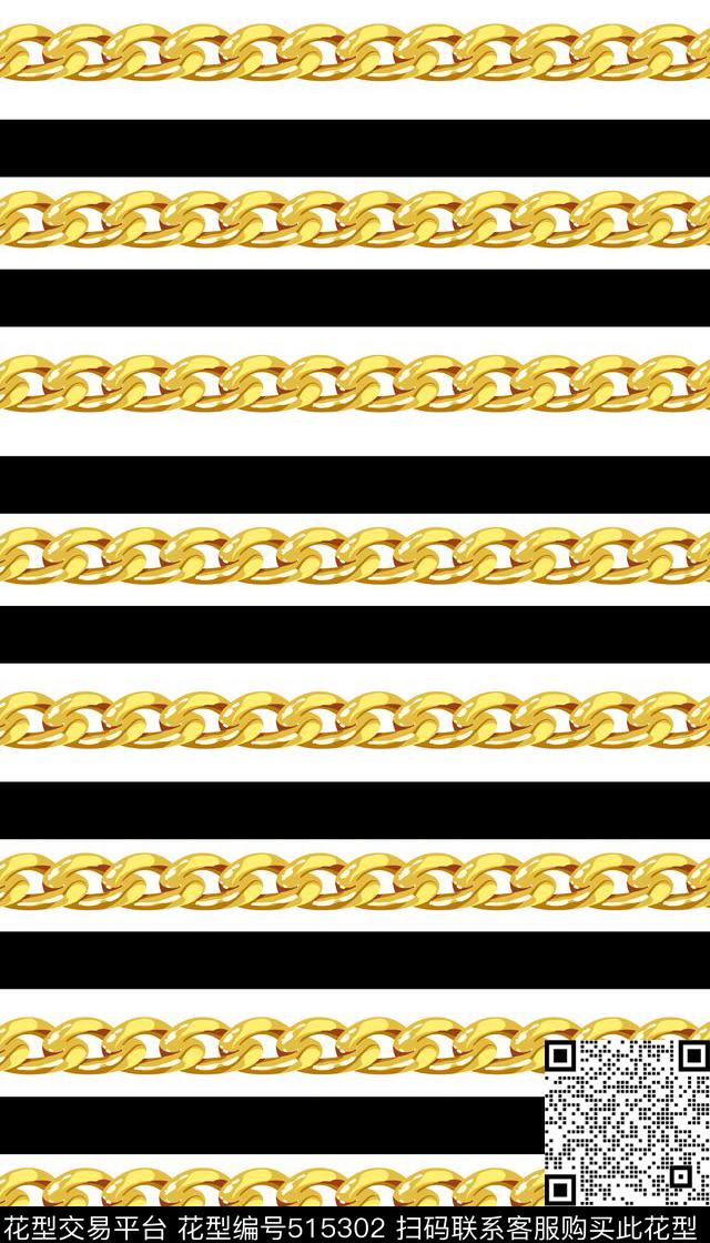 简约链条人气精品传统印花华亿平台下载（图片编号: 515302） - 瓦栏（Walan）