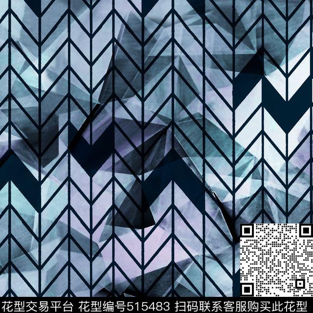 户外运动山石纹理几何数码印花华亿平台下载（图片编号: 515483） - 瓦栏（Walan）