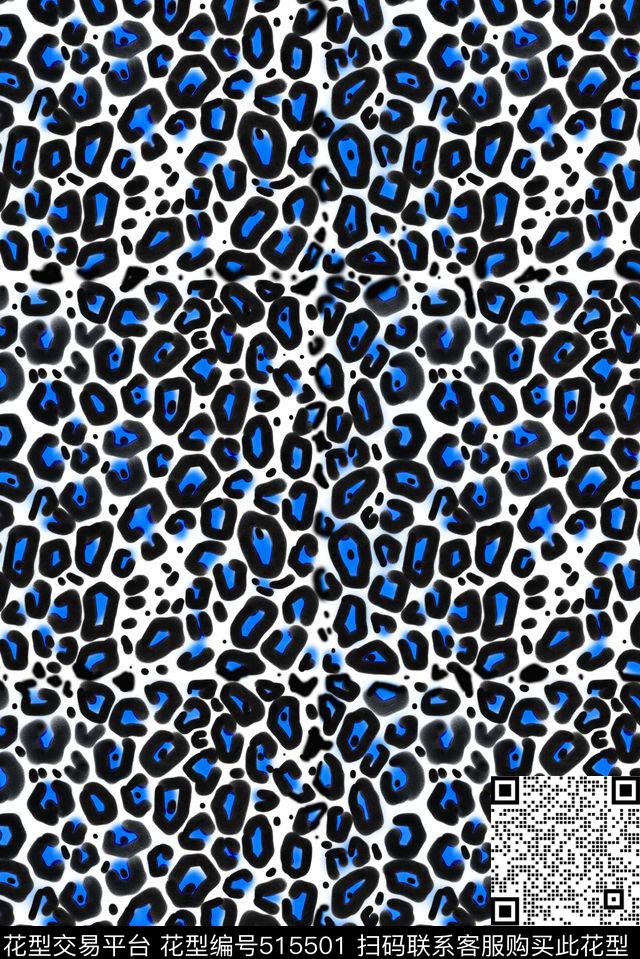 豹纹动物经典传统印花华亿平台下载（图片编号: 515501） - 瓦栏（Walan）