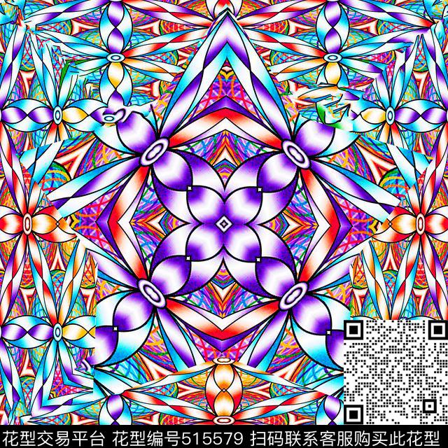 亮彩时尚女装连衣裙丝巾长巾数码印花华亿平台下载（图片编号: 515579） - 瓦栏（Walan）