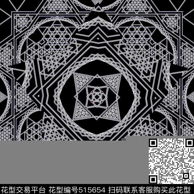 几何女装连衣裙衬衣T恤欧式复古传统印花华亿平台下载（图片编号: 515654） - 瓦栏（Walan）