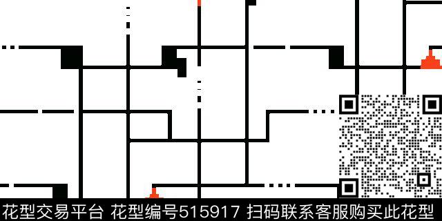 2016男装华亿平台几何线条传统印花华亿平台下载（图片编号: 515917） - 瓦栏（Walan）