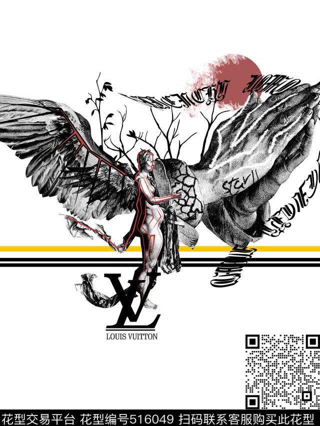 复古文艺复兴Louis传统印花华亿平台下载（图片编号: 516049） - 瓦栏（Walan）