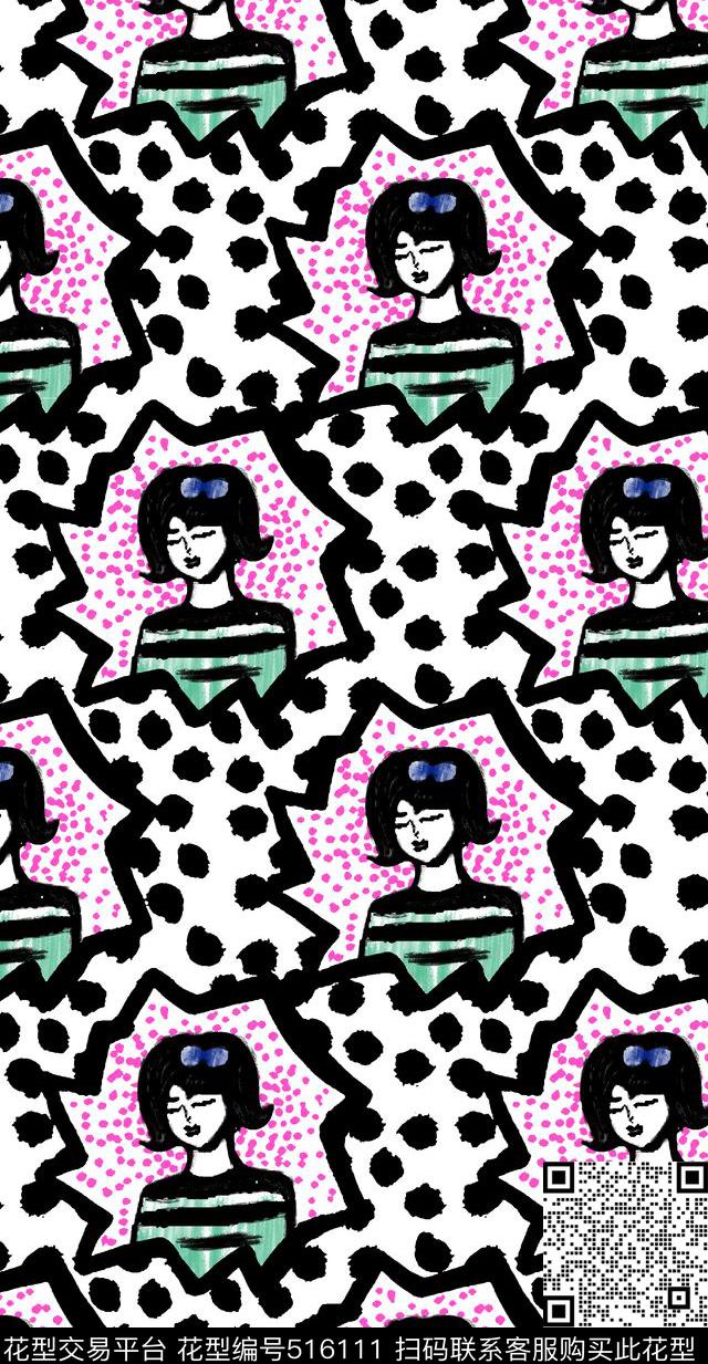 插画儿童画简笔画传统印花华亿平台下载（图片编号: 516111） - 瓦栏（Walan）