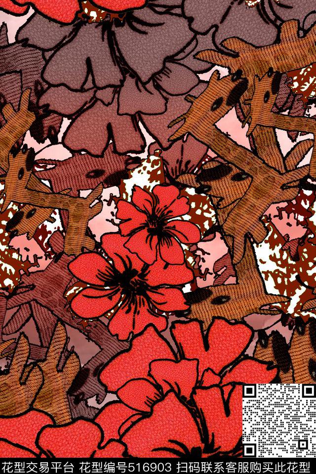 衬衣卫衣女装连衣裙童装家纺数码印花华亿平台下载（图片编号: 516903） - 瓦栏（Walan）