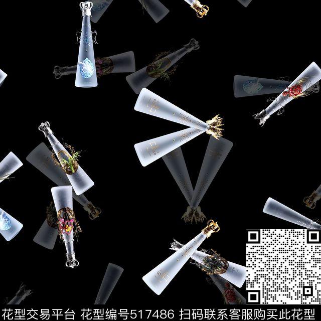 水晶皇冠时尚大牌数码印花华亿平台下载（图片编号: 517486） - 瓦栏（Walan）