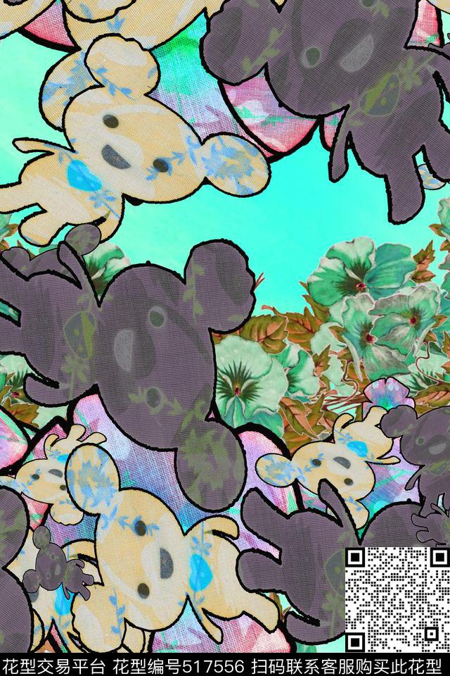 可爱连衣裙童装新花衬衣男女装数码印花华亿平台下载（图片编号: 517556） - 瓦栏（Walan）