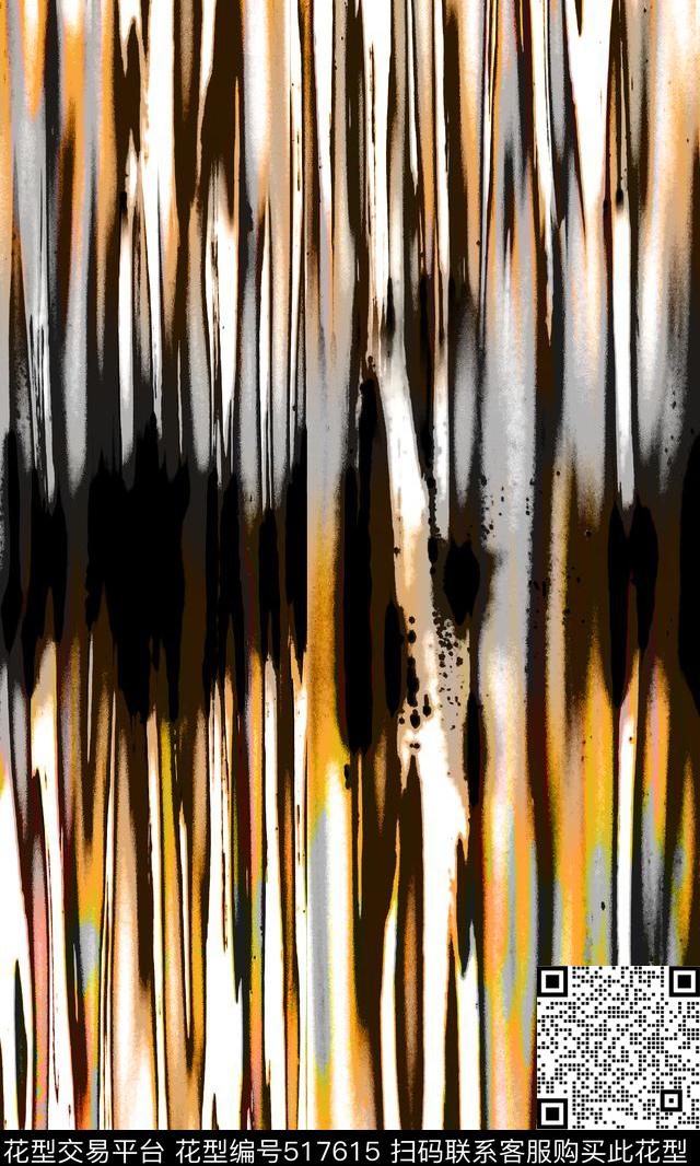 抽象机理效果脉络条纹传统印花华亿平台下载（图片编号: 517615） - 瓦栏（Walan）