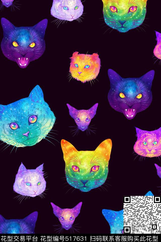 创意图案设计创意服装面料冬季服装图案数码印花华亿平台下载（图片编号: 517631） - 瓦栏（Walan）