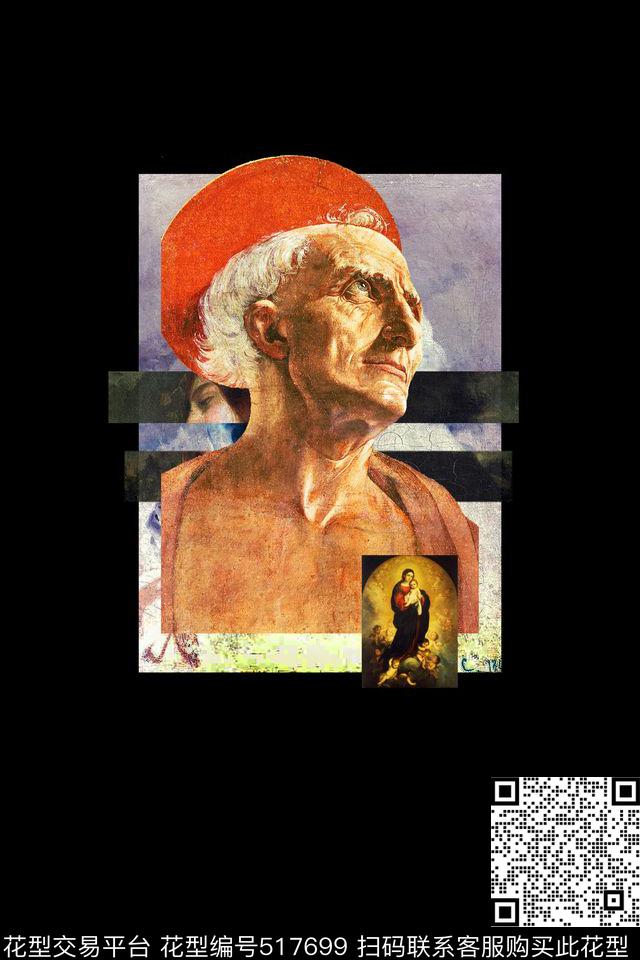 大牌风定为花流行时尚数码印花华亿平台下载（图片编号: 517699） - 瓦栏（Walan）