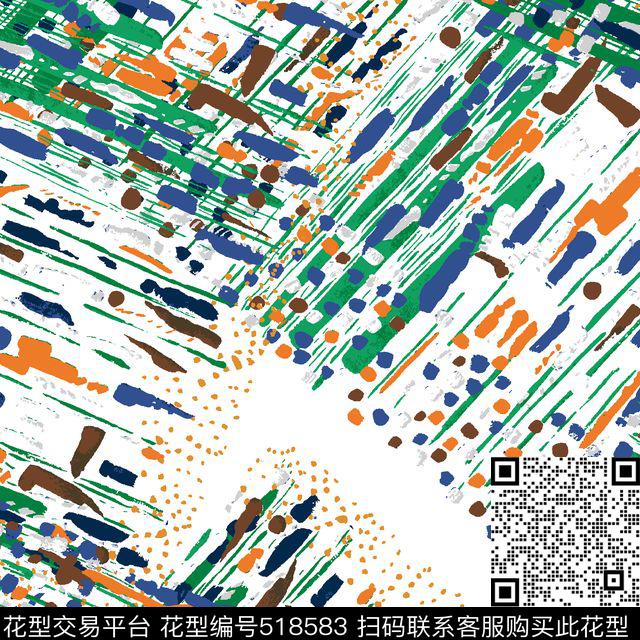 几何扎染华亿平台花卉传统印花华亿平台下载（图片编号: 518583） - 瓦栏（Walan）