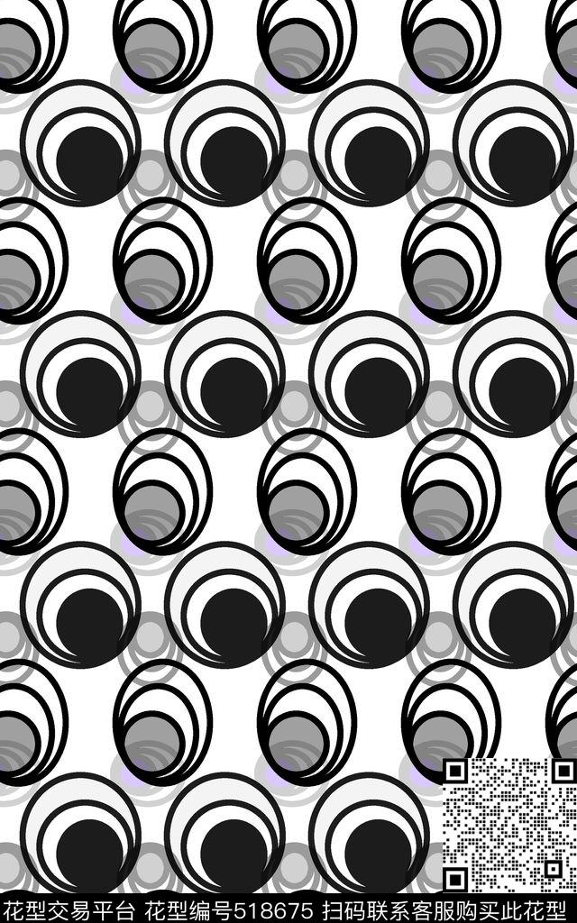 几何印花男装圆几何传统印花华亿平台下载（图片编号: 518675） - 瓦栏（Walan）