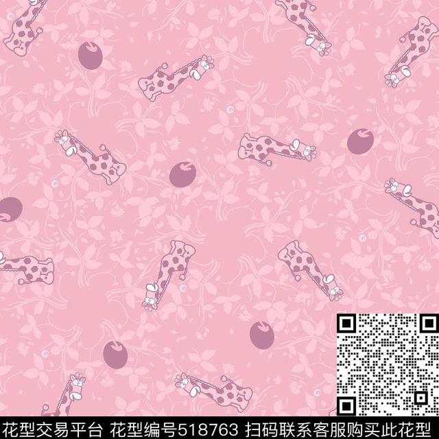 动物卡通流行时尚传统印花华亿平台下载（图片编号: 518763） - 瓦栏（Walan）