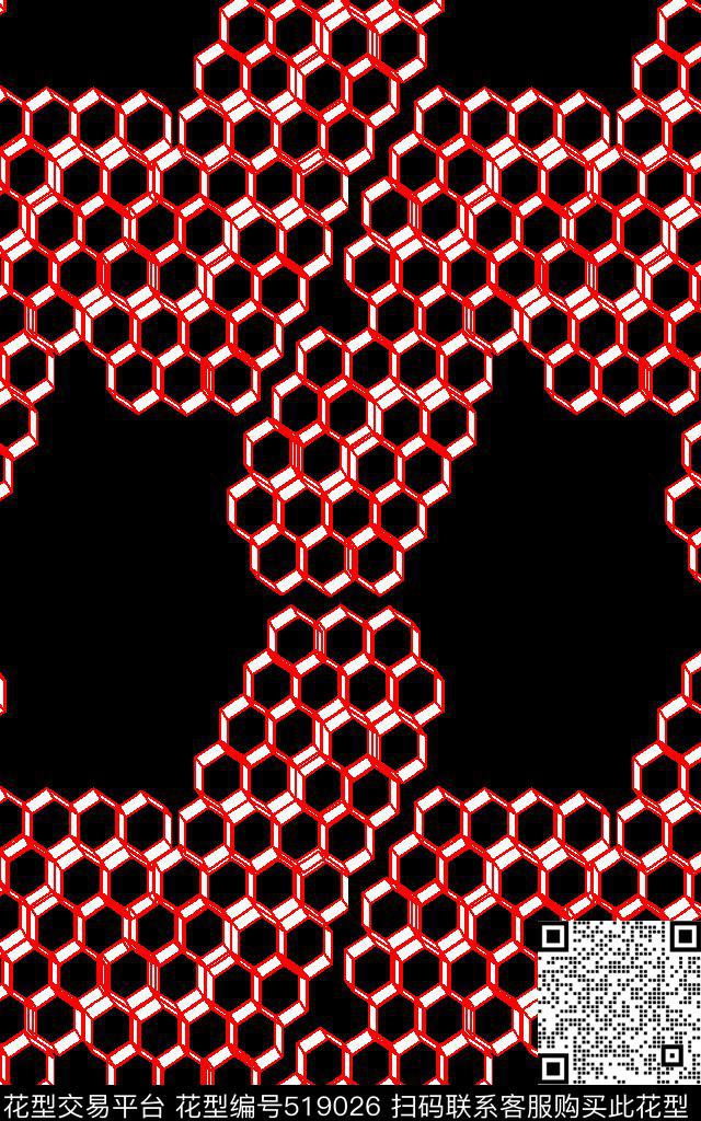 几何印花简单服装立体几何几何传统印花华亿平台下载（图片编号: 519026） - 瓦栏（Walan）