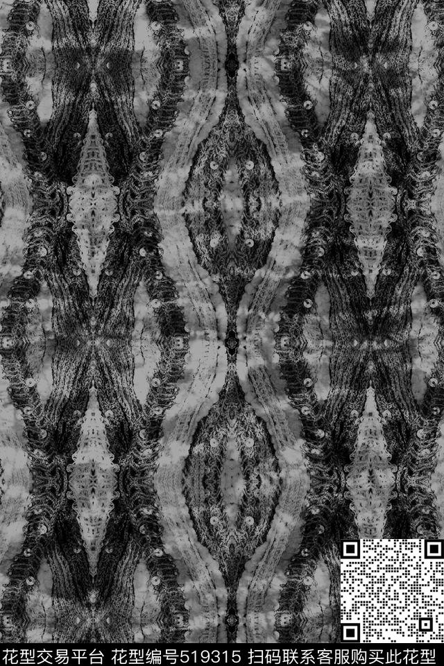 抽象夹克家纺数码印花华亿平台下载（图片编号: 519315） - 瓦栏（Walan）