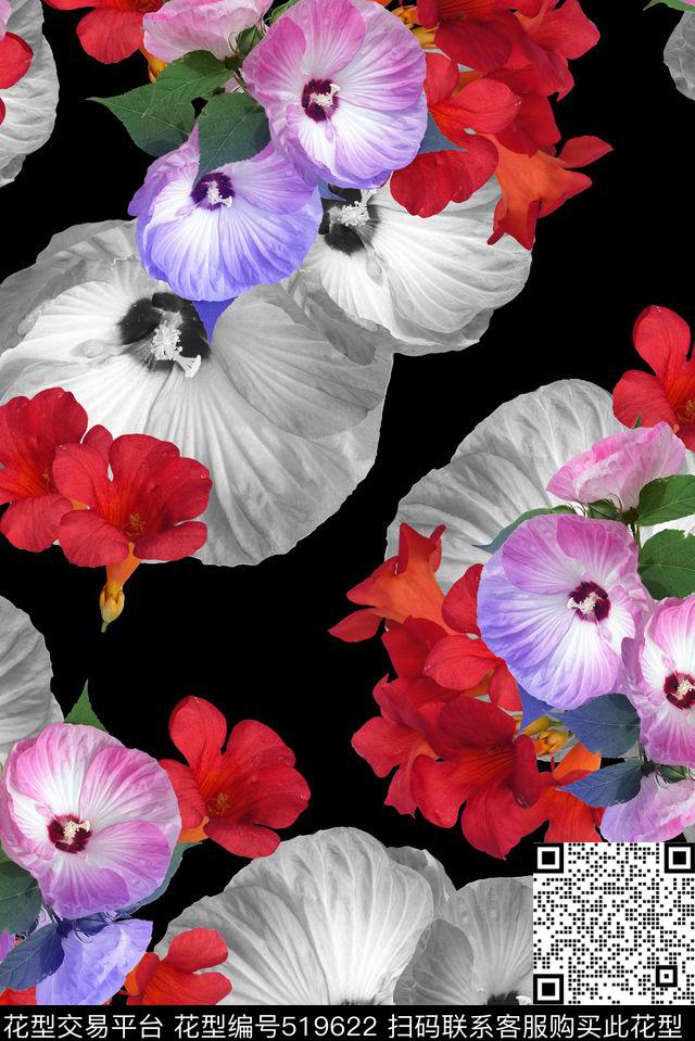 中国风原创花卉摄影小花集合数码印花华亿平台下载（图片编号: 519622） - 瓦栏（Walan）