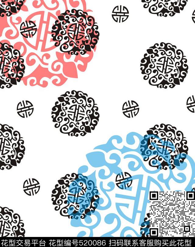 复古面料华亿平台家纺面料民族风传统印花华亿平台下载（图片编号: 520086） - 瓦栏（Walan）