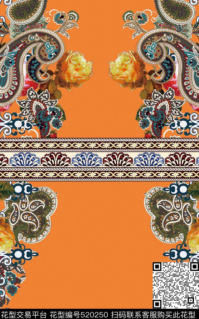 原创定位民族数码印花华亿平台下载（图片编号: 520250） - 瓦栏（Walan）