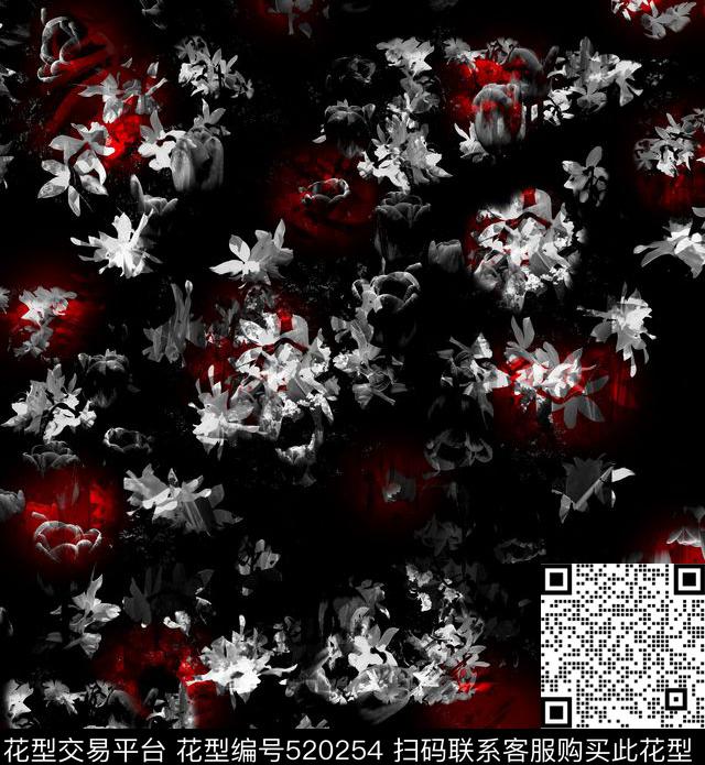 时尚男士衬衫T恤数码印花华亿平台下载（图片编号: 520254） - 瓦栏（Walan）