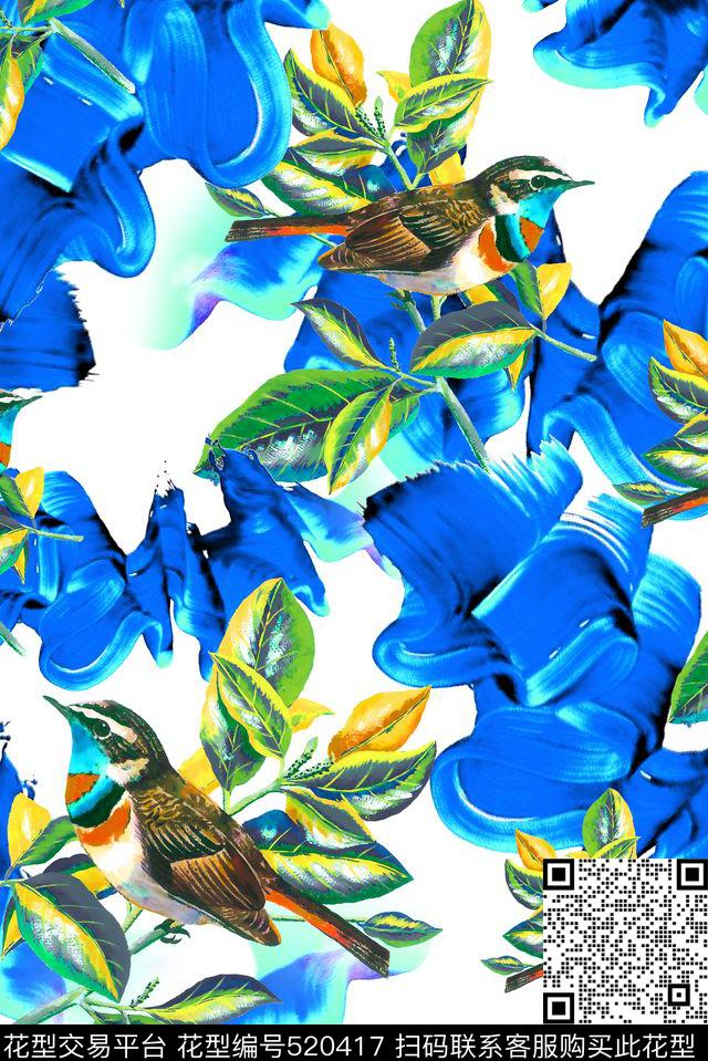 抽象纹理底纹数码印花华亿平台下载（图片编号: 520417） - 瓦栏（Walan）