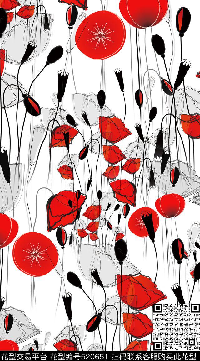 创意满版线条传统印花华亿平台下载（图片编号: 520651） - 瓦栏（Walan）