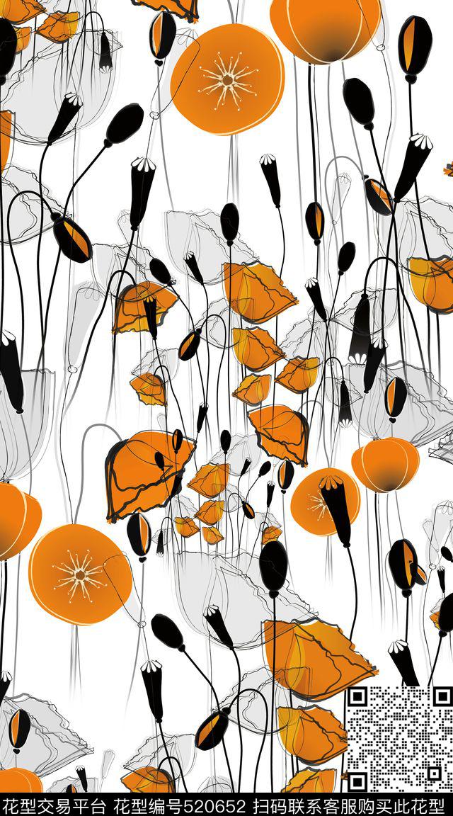 创意满版线条传统印花华亿平台下载（图片编号: 520652） - 瓦栏（Walan）