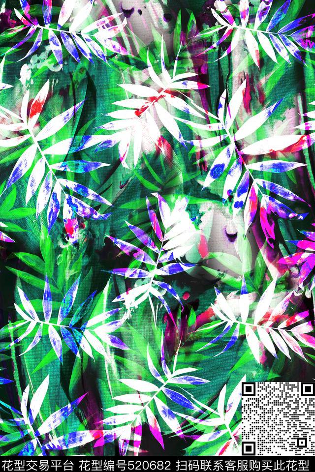2016春夏热带数码印花华亿平台下载（图片编号: 520682） - 瓦栏（Walan）