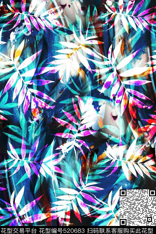 2016潮流春夏数码印花华亿平台下载（图片编号: 520683） - 瓦栏（Walan）