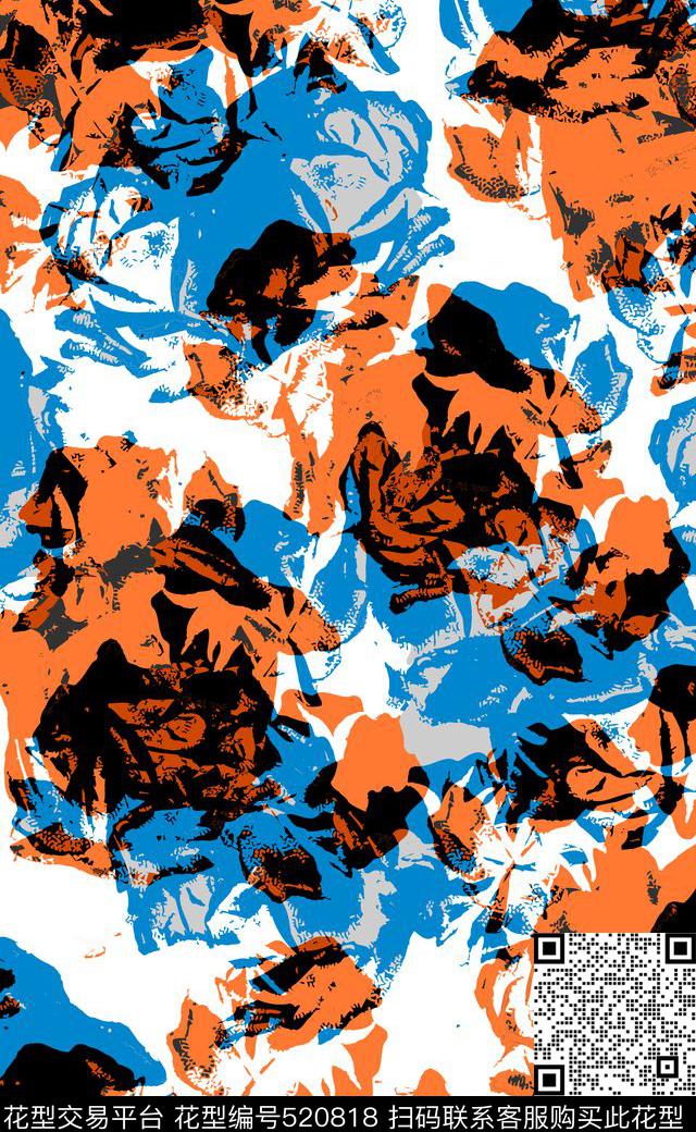 服装设计几何抽象面料窗帘布传统印花华亿平台下载（图片编号: 520818） - 瓦栏（Walan）