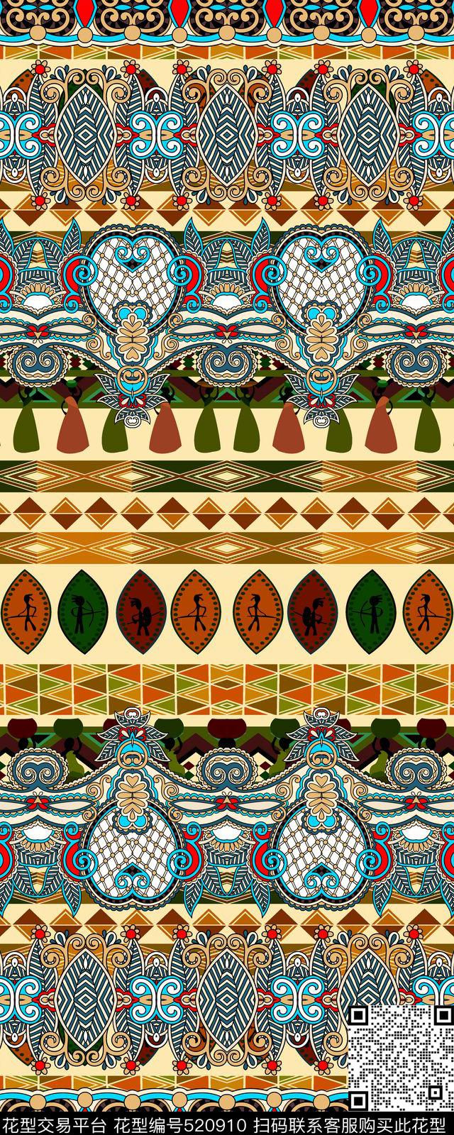 面料沙发布面料家纺面料窗帘布传统印花华亿平台下载（图片编号: 520910） - 瓦栏（Walan）