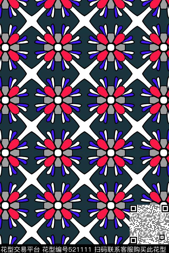 民族风女装新古典传统印花华亿平台下载（图片编号: 521111） - 瓦栏（Walan）