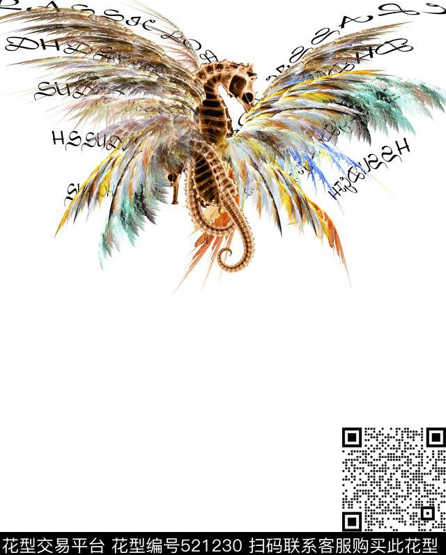 justcavalli潮牌海马数码印花华亿平台下载（图片编号: 521230） - 瓦栏（Walan）