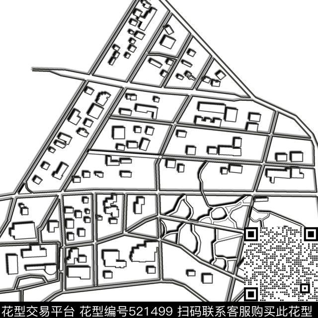 地图手绘原创数码印花华亿平台下载（图片编号: 521499） - 瓦栏（Walan）