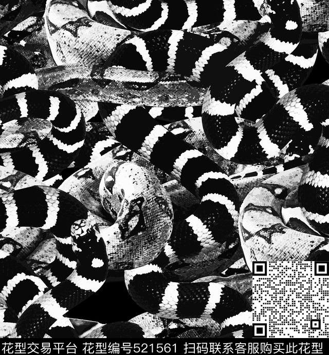 大牌蛇纹肌理数码印花华亿平台下载（图片编号: 521561） - 瓦栏（Walan）