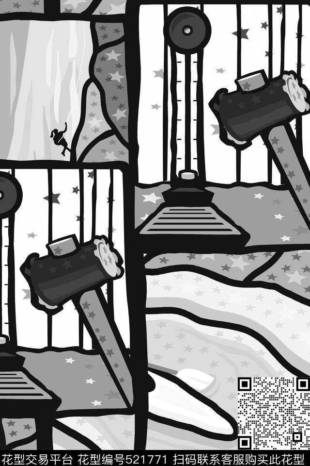 服装面料华亿平台休闲时尚简洁大方手绘抽象几何水彩复古自然景观手绘抽象油画传统印花华亿平台下载（图片编号: 521771） - 瓦栏（Walan）